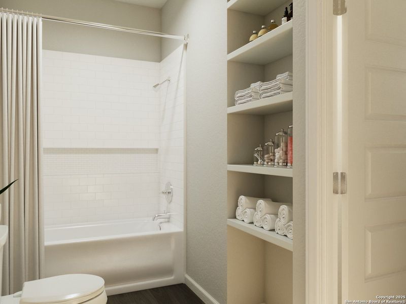 Furnished interior view inside a new home in Katzer Ranch, Converse (Image 18).