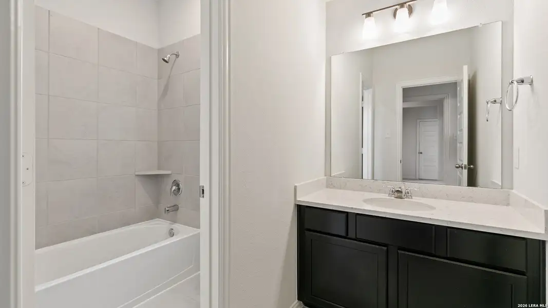 Furnished interior view inside a new home in Prominence, San Antonio (Image 4). Furnished interior view inside a new home in Prominence, San Antonio (Image 4).