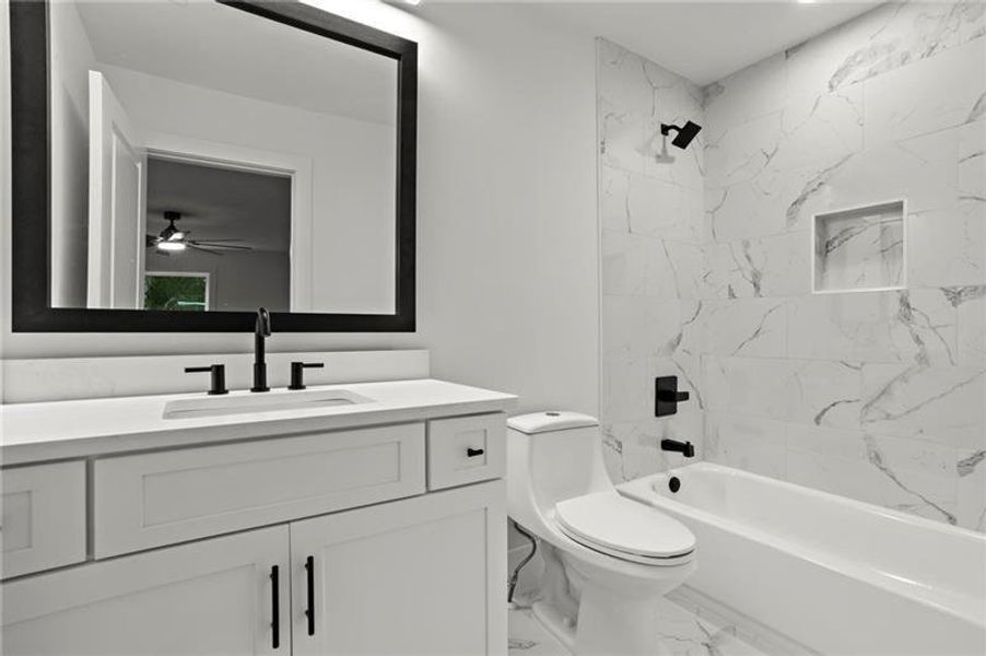 Furnished interior view inside a new home in , Jasper (Image 18). Furnished interior view inside a new home in , Jasper (Image 18).