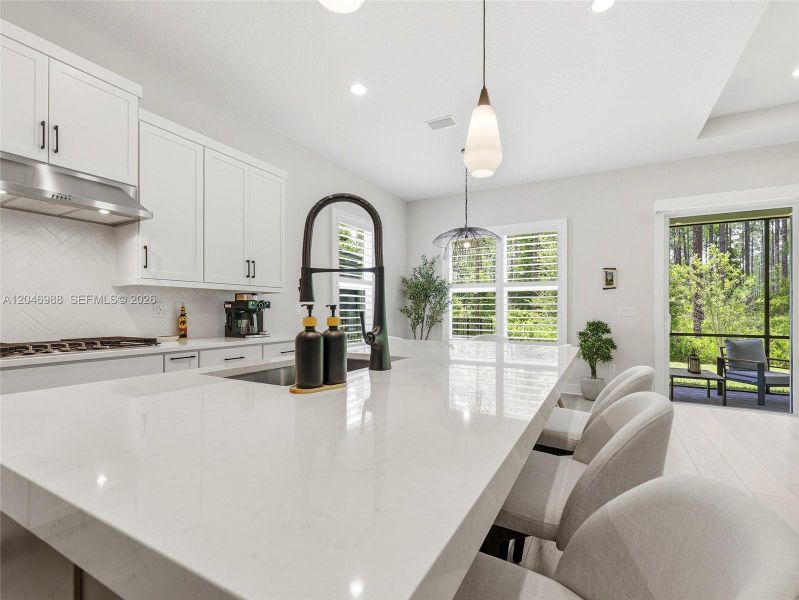 Furnished interior view inside a new home in , St. Johns (Image 41).