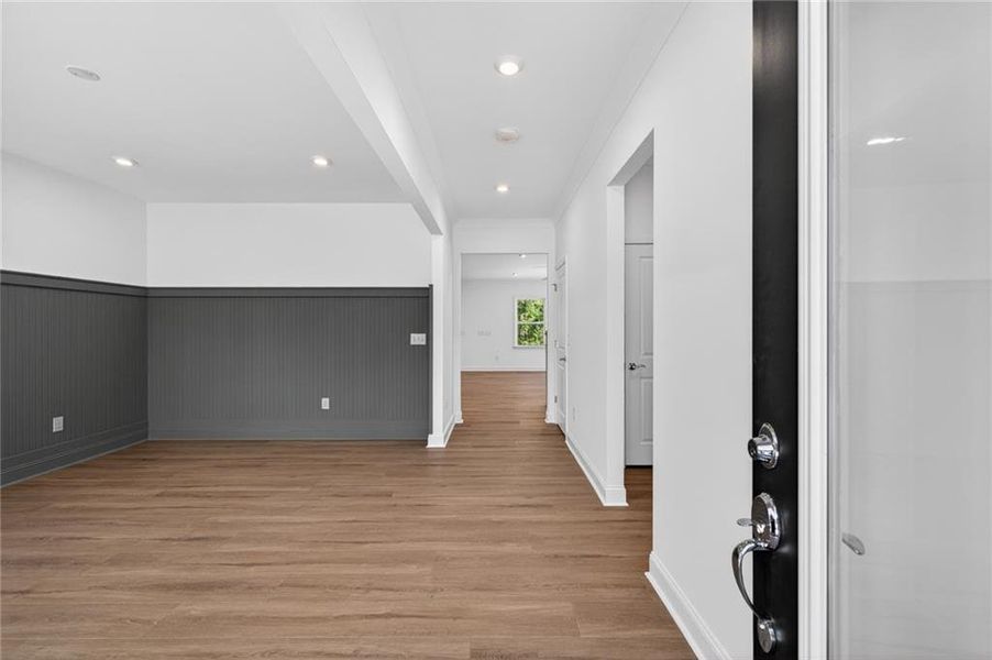 Spacious, unfurnished interior of a new home in Riversprings, Dacula (Image 54).