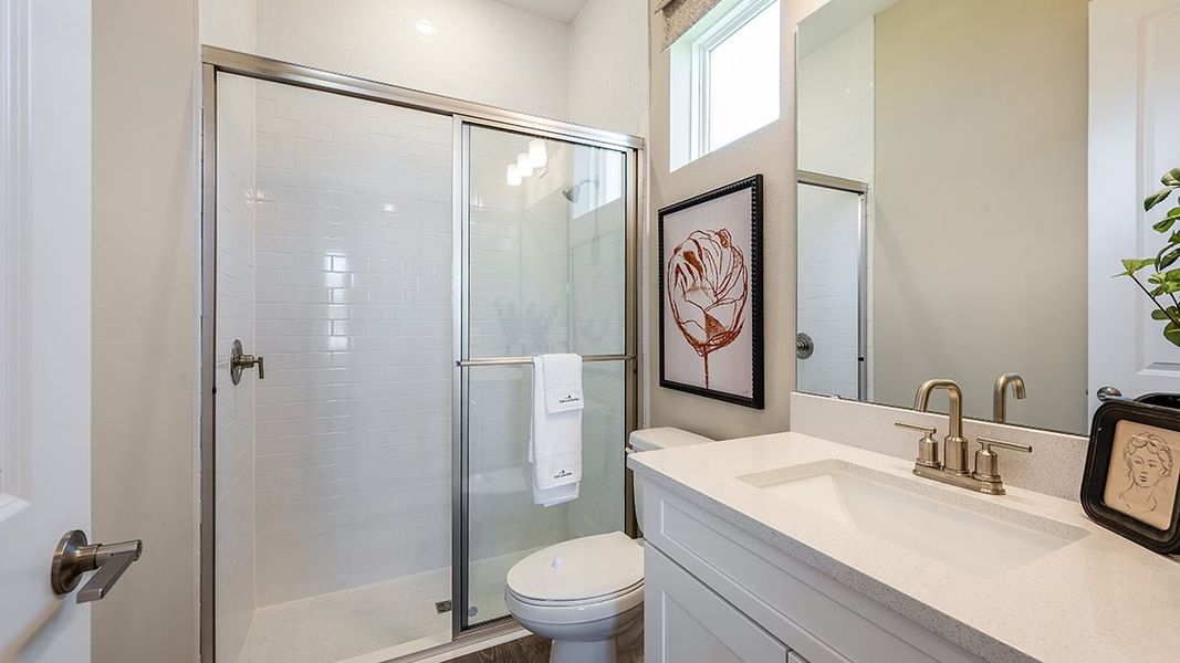 Representative furnished interior of a home built from the Lazio II by Taylor Morrison in Westview Community Group Page, Kissimmee (Image 19).