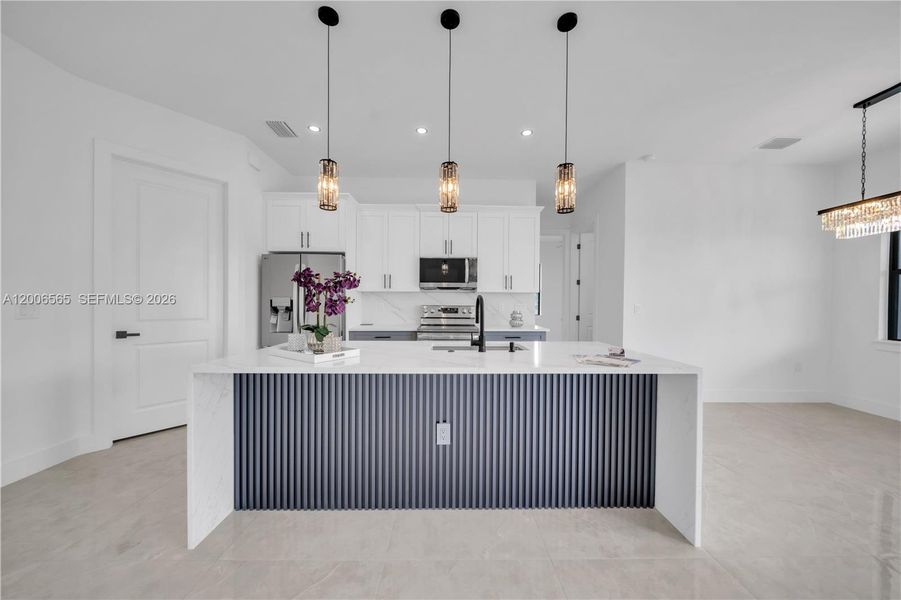Furnished interior view inside a new home in , Lehigh Acres (Image 12).