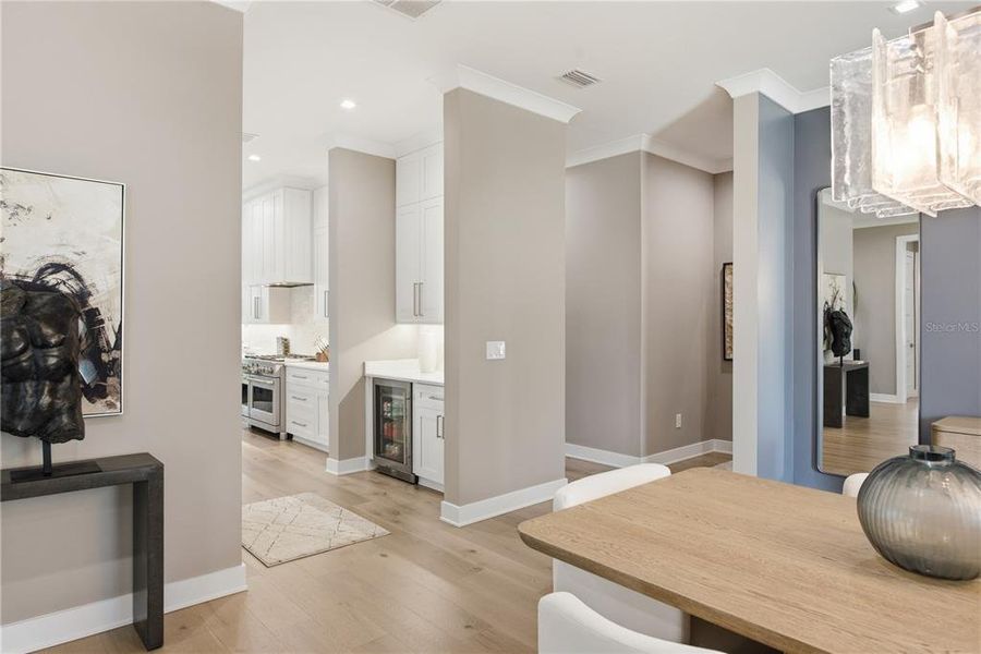 Furnished interior view inside a new home in , Belleair Beach (Image 22).