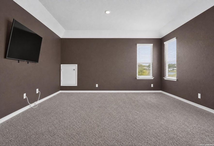 Spacious, unfurnished interior of a new home in Riverstone at Westpointe, San Antonio (Image 48).