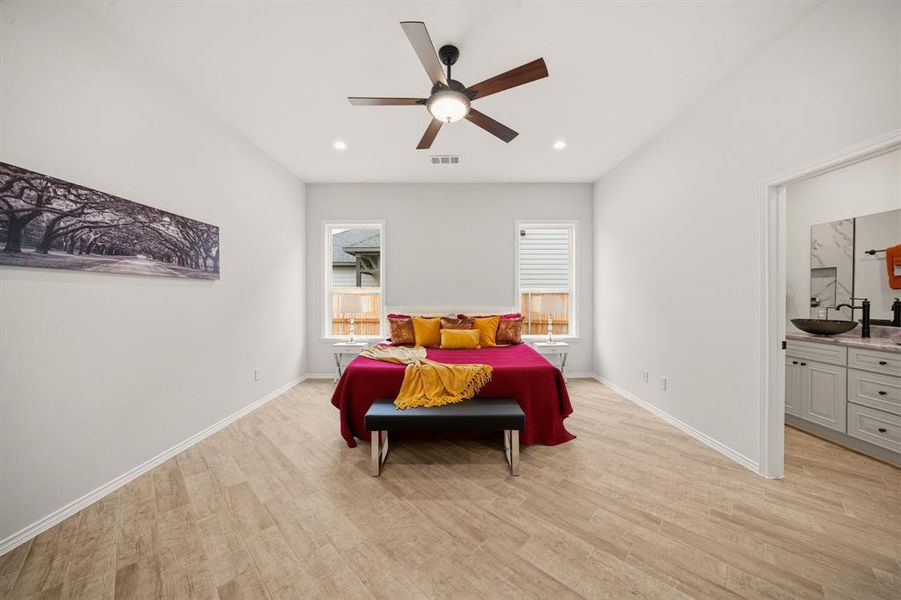 Furnished interior view inside a new home in , Ennis (Image 6). Furnished interior view inside a new home in , Ennis (Image 6).