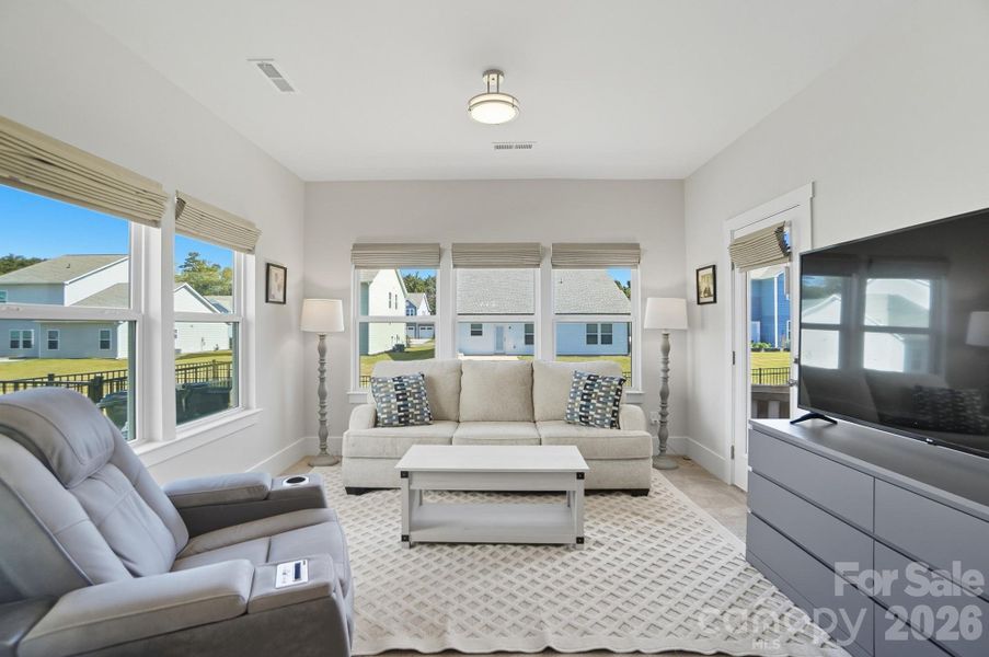 Furnished interior view inside a new home in , Monroe (Image 26).