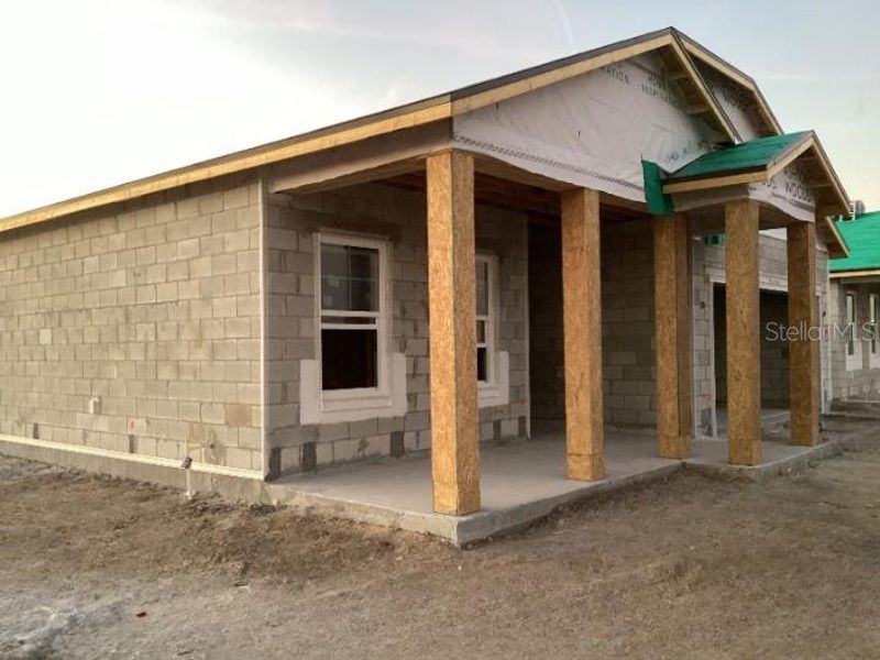 In-progress construction of a new home in Catamaran Cove Traditional, Rockledge, FL (Image 8).