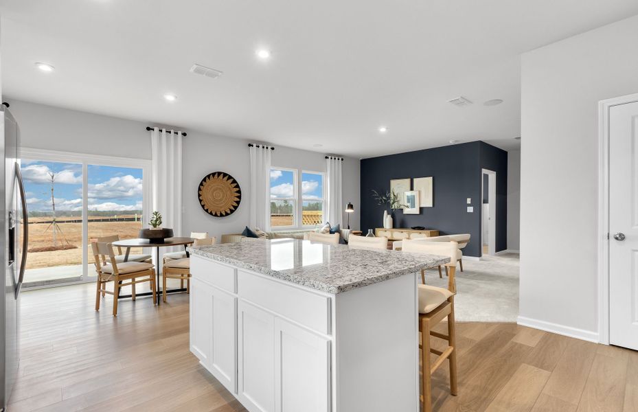 Furnished interior view inside a new home in Carpenter Falls, Durham (Image 6).