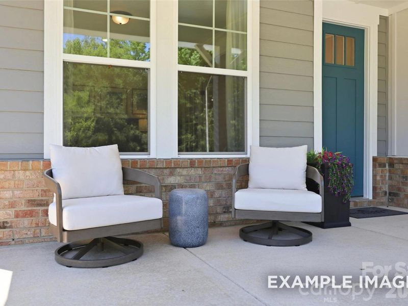 Exterior details and patio area of a home in Windgate, Mooresville (Image 3).