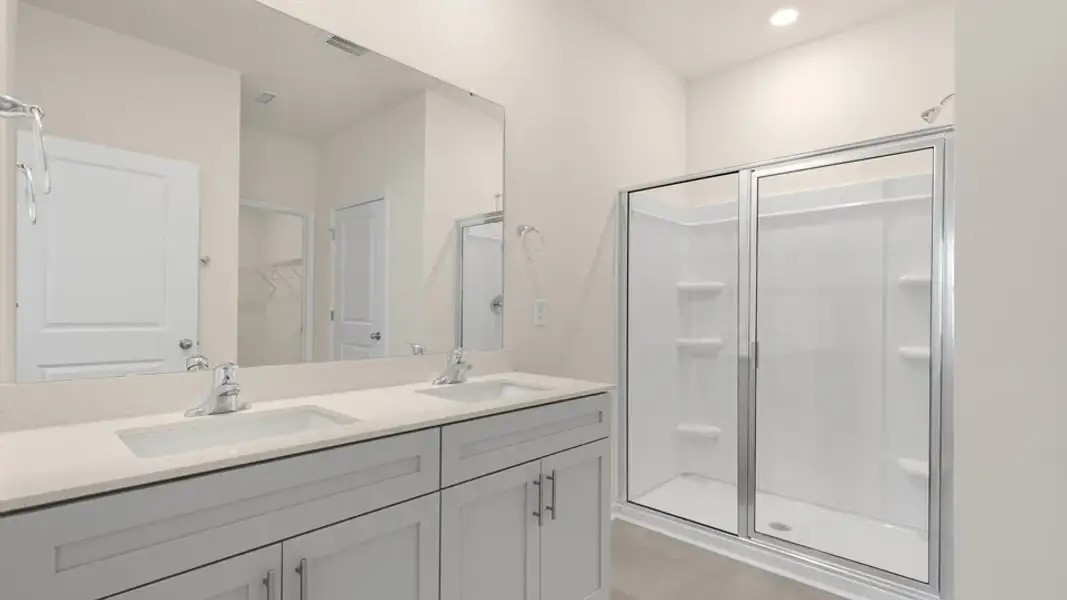 Furnished interior view inside a new home in Baker Farm, Youngsville (Image 10).
