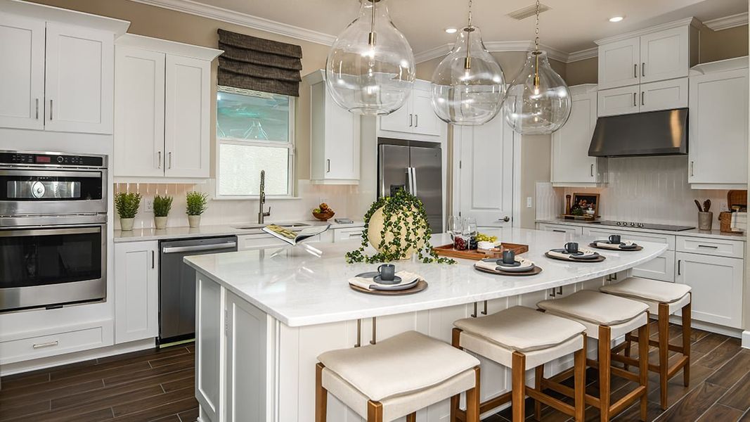 Representative furnished interior of a home built from the Lazio by Taylor Morrison in Westview Community Group Page, Kissimmee (Image 5).