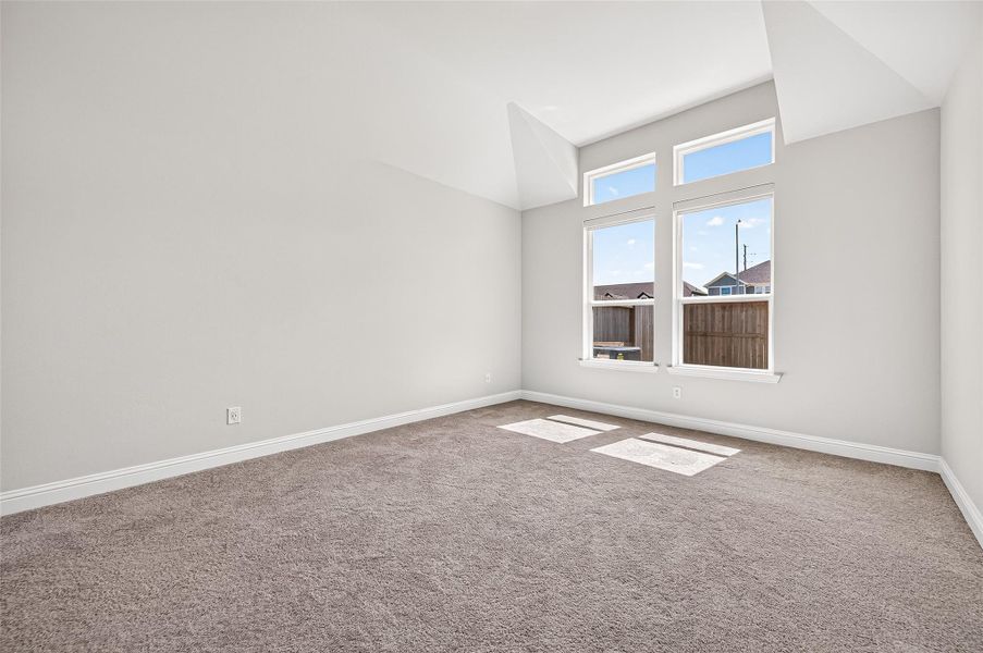 Spacious, unfurnished interior of a new home in Jordan Ranch: Signature Series, Katy (Image 38).