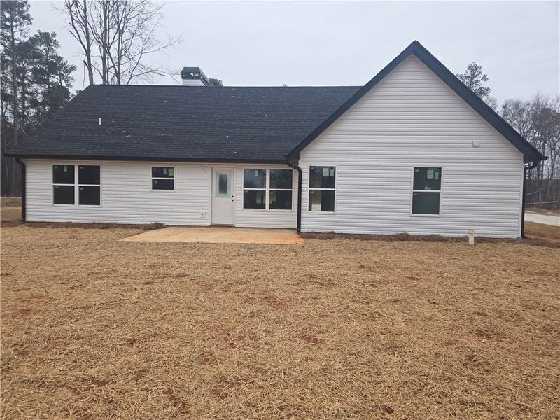 Exterior details and patio area of a home in , Lavonia (Image 5).
