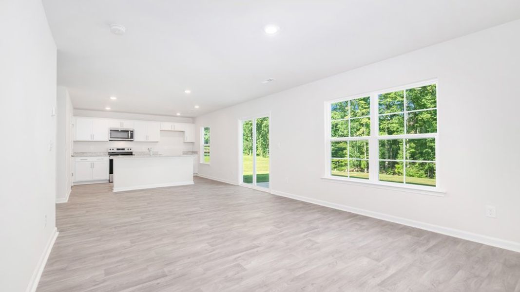 Spacious, unfurnished interior of a new home in Wilson's Ridge, Wilson's Mills (Image 14). Spacious, unfurnished interior of a new home in Wilson's Ridge, Wilson's Mills (Image 14).