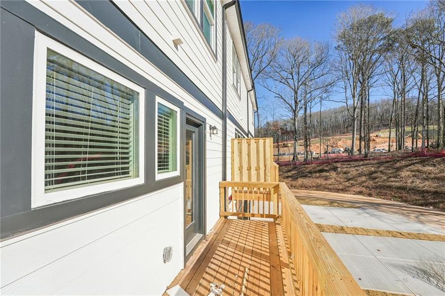 Exterior details and patio area of a home in , Cumming (Image 3).