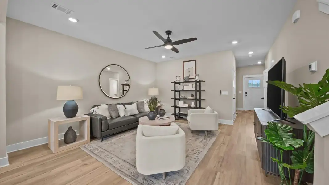 Furnished interior view inside a new home in Clayton Crossing, Arden (Image 9).