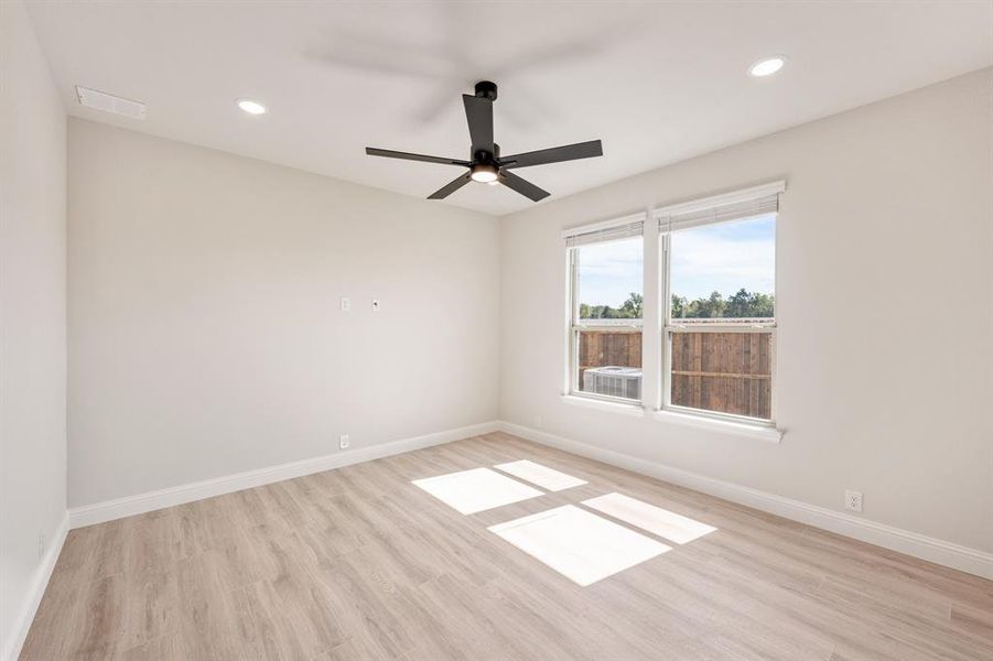 Spacious, unfurnished interior of a new home in Ridge Ranch Classic 50, Mesquite (Image 32). Spacious, unfurnished interior of a new home in Ridge Ranch Classic 50, Mesquite (Image 32).