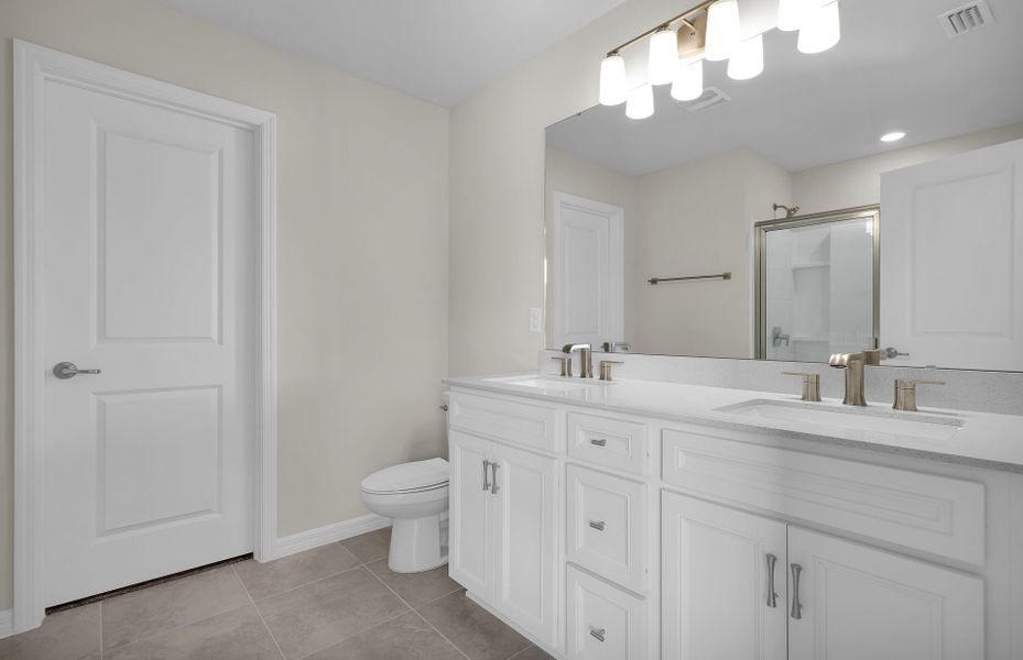 Representative furnished interior of a home built from the Morris by Pulte Homes in The Preserve at Bannon Lakes, St. Augustine (Image 13).