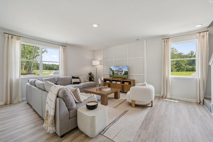 Furnished interior view inside a new home in Pine Hills at Cane Bay, Summerville (Image 7).