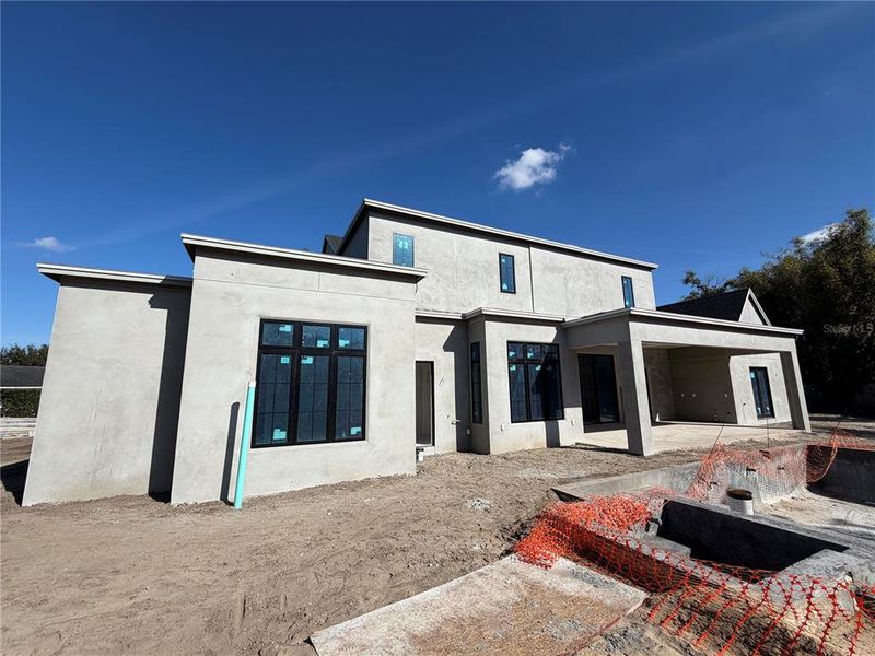 In-progress construction of a new home in , Winter Park, FL (Image 14).