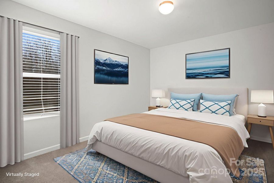 Furnished interior view inside a new home in Martha's Ridge, Statesville (Image 13). Furnished interior view inside a new home in Martha's Ridge, Statesville (Image 13).