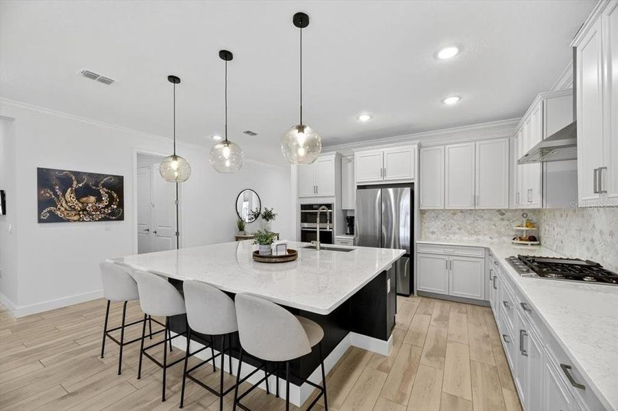 Furnished interior view inside a new home in Marisol Pointe at MiraBay Florida Series, Apollo Beach (Image 26).