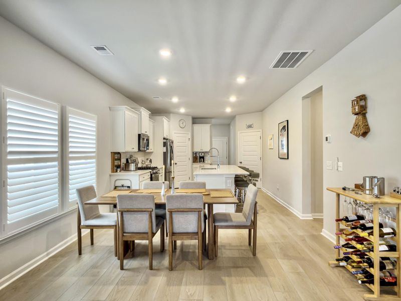 Furnished interior view inside a new home in , Summerville (Image 29).