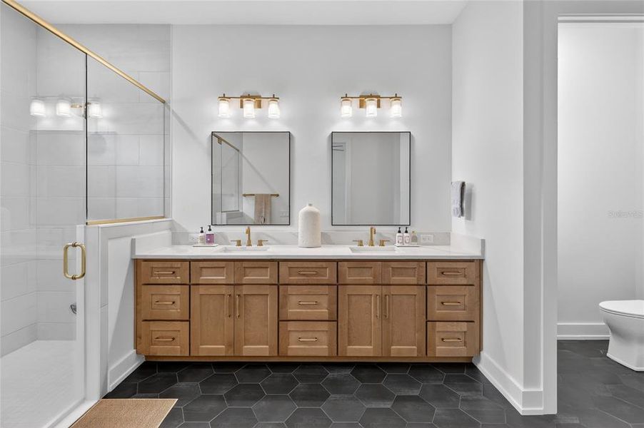 Furnished interior view inside a new home in , Lakeland (Image 45).