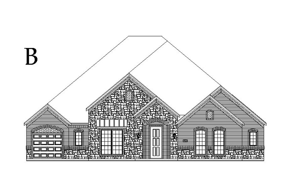 Representative rendering of the exterior for the Somerset by Windsor Homes (Image 6).