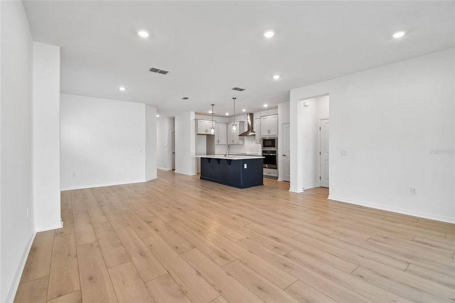 Spacious, unfurnished interior of a new home in Oakfield at Mount Dora Cottage Series, Mount Dora (Image 11). Spacious, unfurnished interior of a new home in Oakfield at Mount Dora Cottage Series, Mount Dora (Image 11).