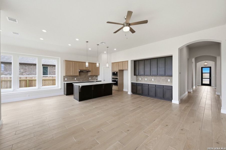 Furnished interior view inside a new home in Venado Crossing, Cibolo (Image 4).