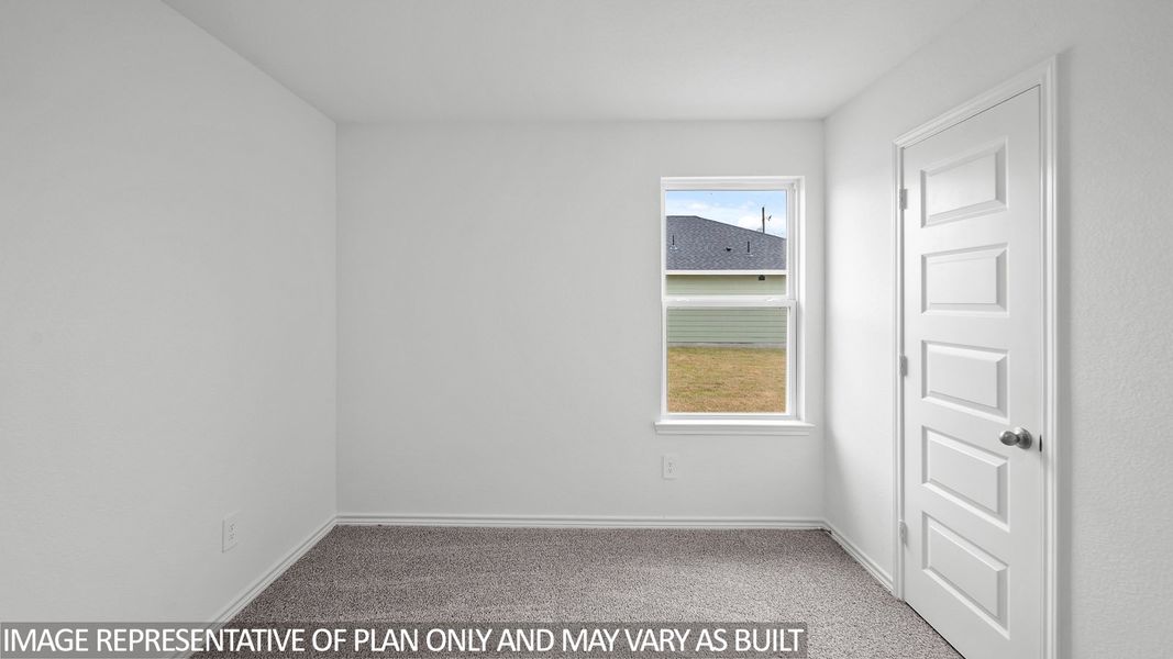 Representative unfurnished interior of a home built from the Gaven by D.R. Horton in Reserve at Mallard Lakes, Orange (Image 17).