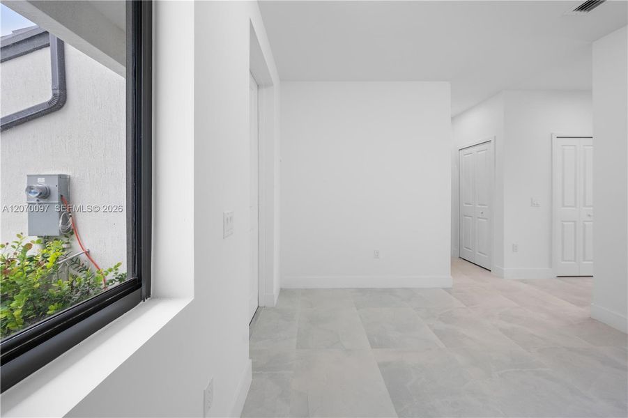 Spacious, unfurnished interior of a new home in Century Park Square, Florida City (Image 24). Spacious, unfurnished interior of a new home in Century Park Square, Florida City (Image 24).