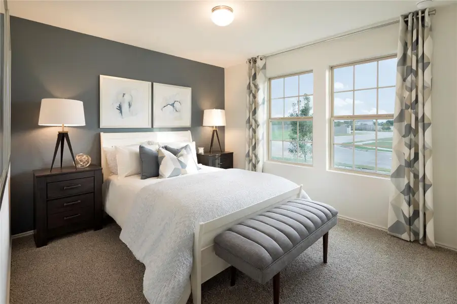 Furnished interior view inside a new home in Clayton Ranch: Classic Collection, Copperas Cove (Image 11).