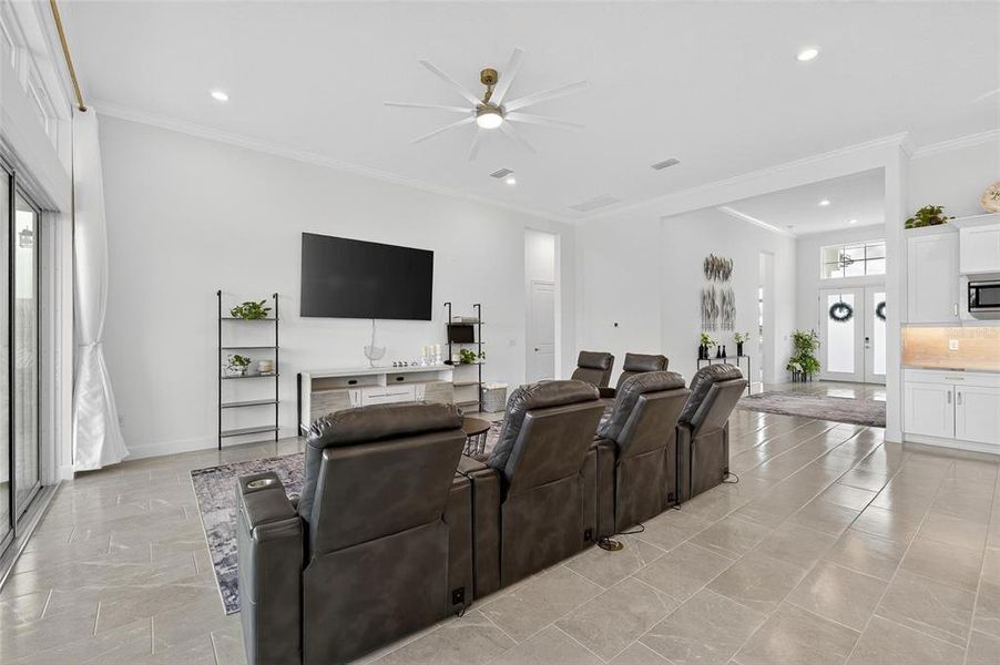 Furnished interior view inside a new home in , Apollo Beach (Image 27).