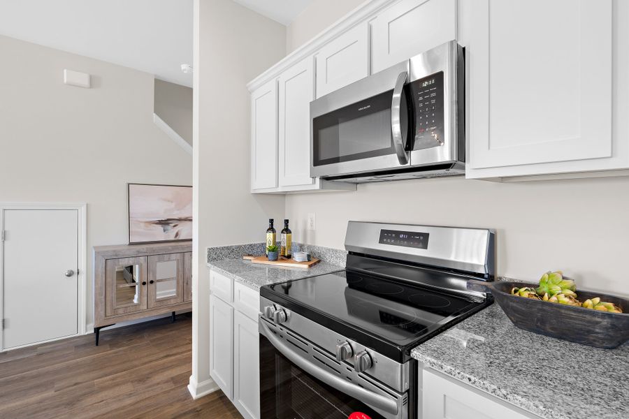 Furnished interior view inside a new home in Hunters Branch Townhomes, Hopkins (Image 11).