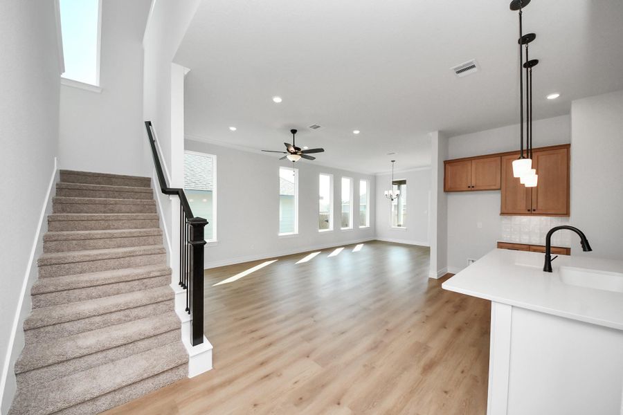 Spacious, unfurnished interior of a new home in Lexington Heights, Willis (Image 22). Spacious, unfurnished interior of a new home in Lexington Heights, Willis (Image 22).