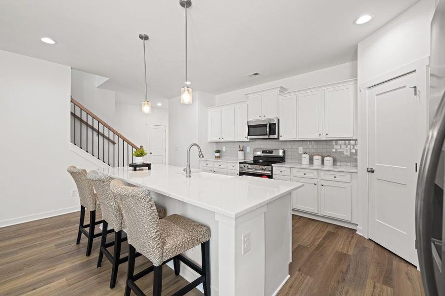 Furnished interior view inside a new home in Sutton's Landing, Statham (Image 13).