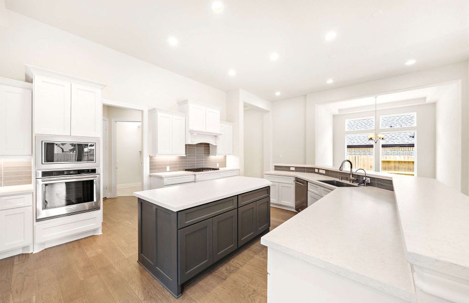Representative furnished interior of a home built from the 3030AU by Ravenna Homes in Audubon 60′, Magnolia (Image 11).