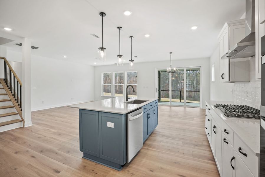 Furnished interior view inside a new home in Forest Creek, Waxhaw (Image 5).