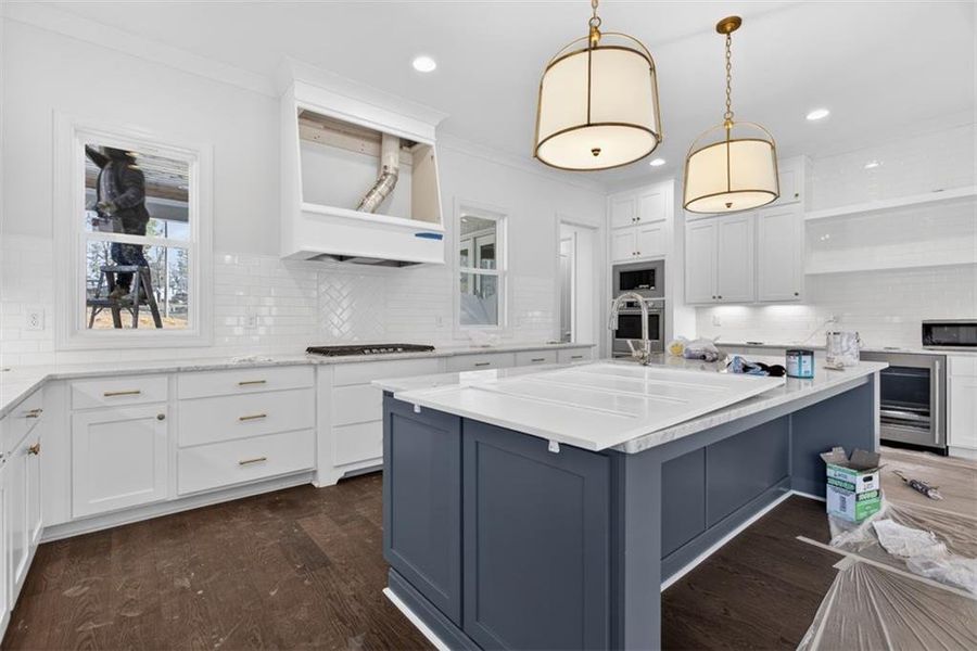 Furnished interior view inside a new home in , Suwanee (Image 17). Furnished interior view inside a new home in , Suwanee (Image 17).