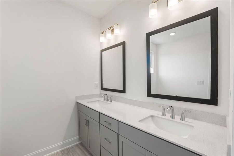 Furnished interior view inside a new home in , Sugar Hill (Image 6).