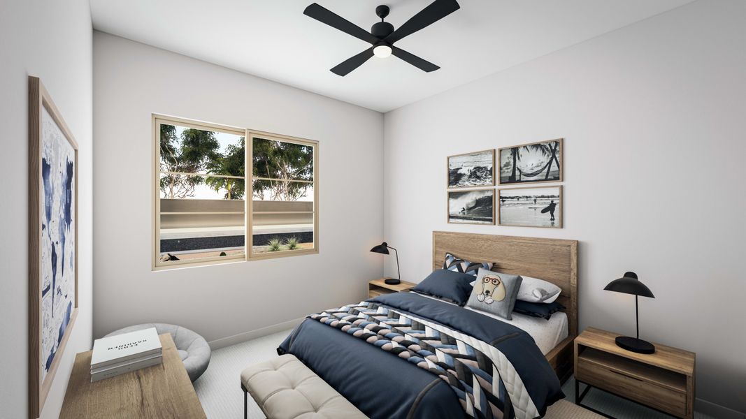 Representative furnished interior of a home built from the Holly Plan 5007 by Tri Pointe Homes in Soleo, San Tan Valley (Image 11). Representative furnished interior of a home built from the Holly Plan 5007 by Tri Pointe Homes in Soleo, San Tan Valley (Image 11).