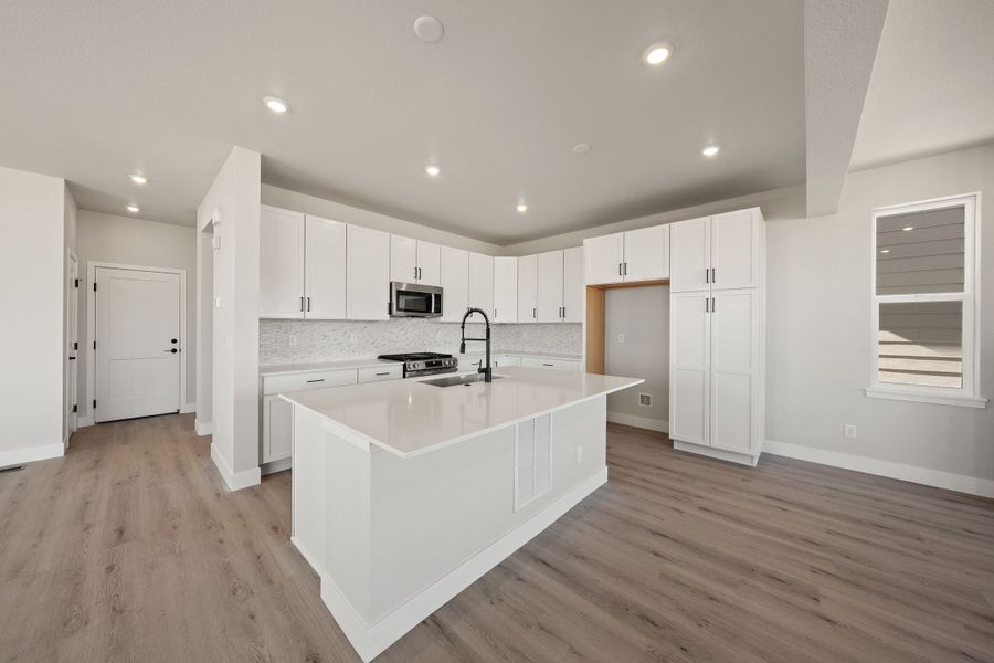 Furnished interior view inside a new home in Trumark Homes at Sterling Ranch, Littleton (Image 6).