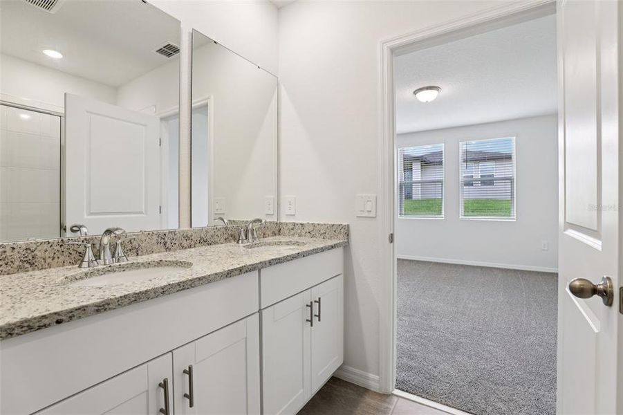 Furnished interior view inside a new home in Hamilton Bluff - Classic Series, Lake Hamilton (Image 10).