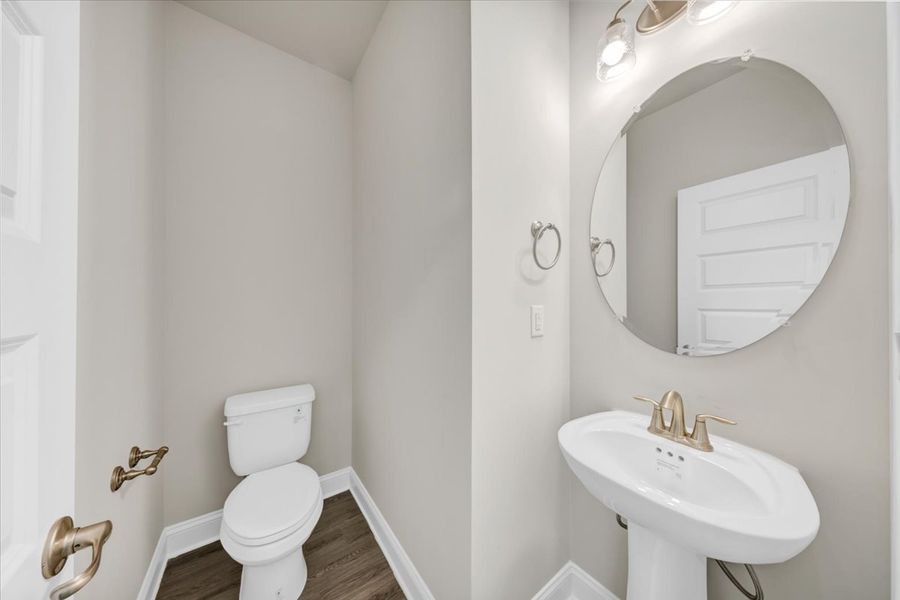 Furnished interior view inside a new home in Scarlett Place, Bowdon (Image 11).