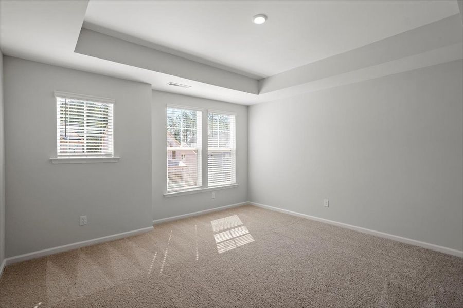 Spacious, unfurnished interior of a new home in Sweetbrier, Durham (Image 27).