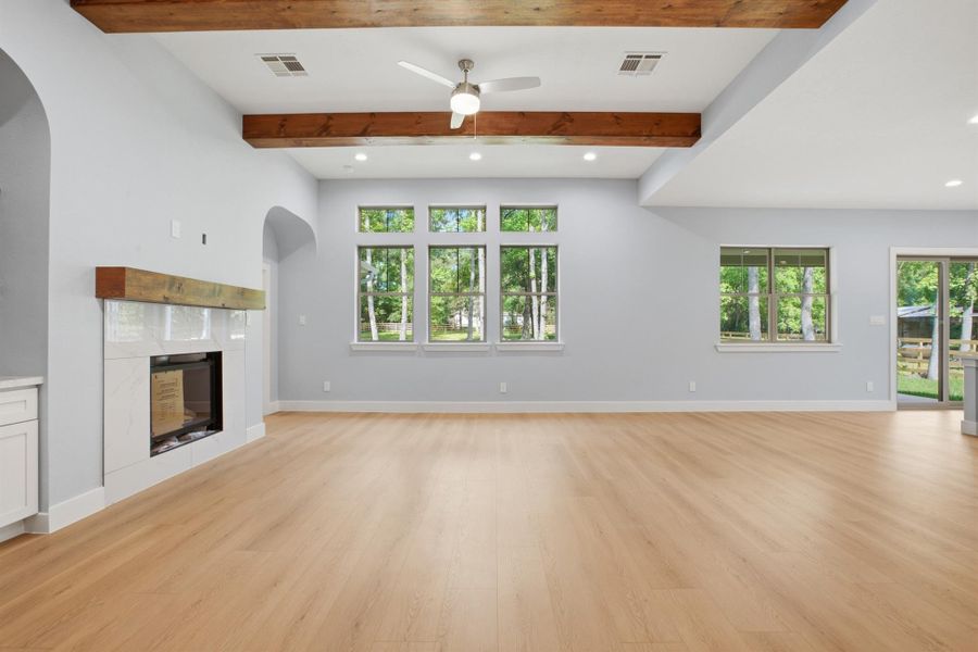 Spacious, unfurnished interior of a new home in , Magnolia (Image 34).