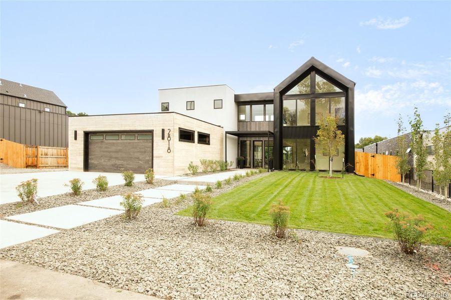 Front exterior of a new home in , Wheat Ridge, CO, highlighting curb appeal (Image 8).